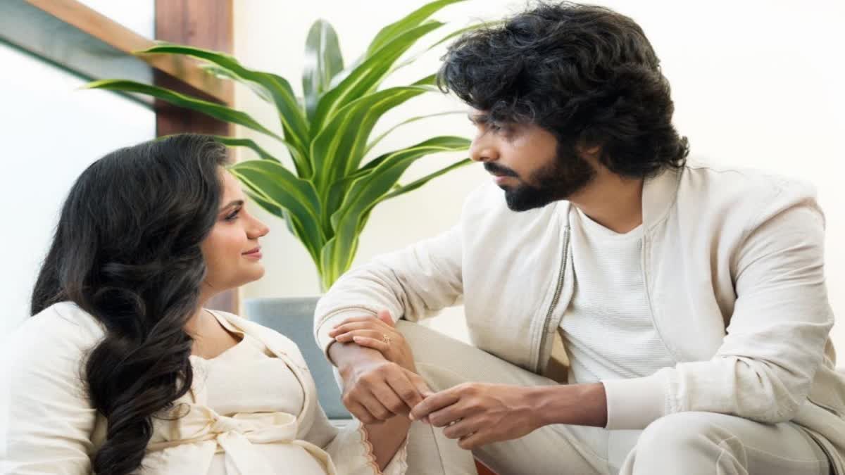 Gv Prakash with his wife saindhavi