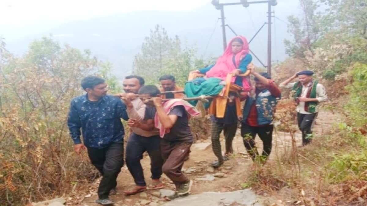 VILLAGERS TOOK PREGNANT WOMAN DOLI
