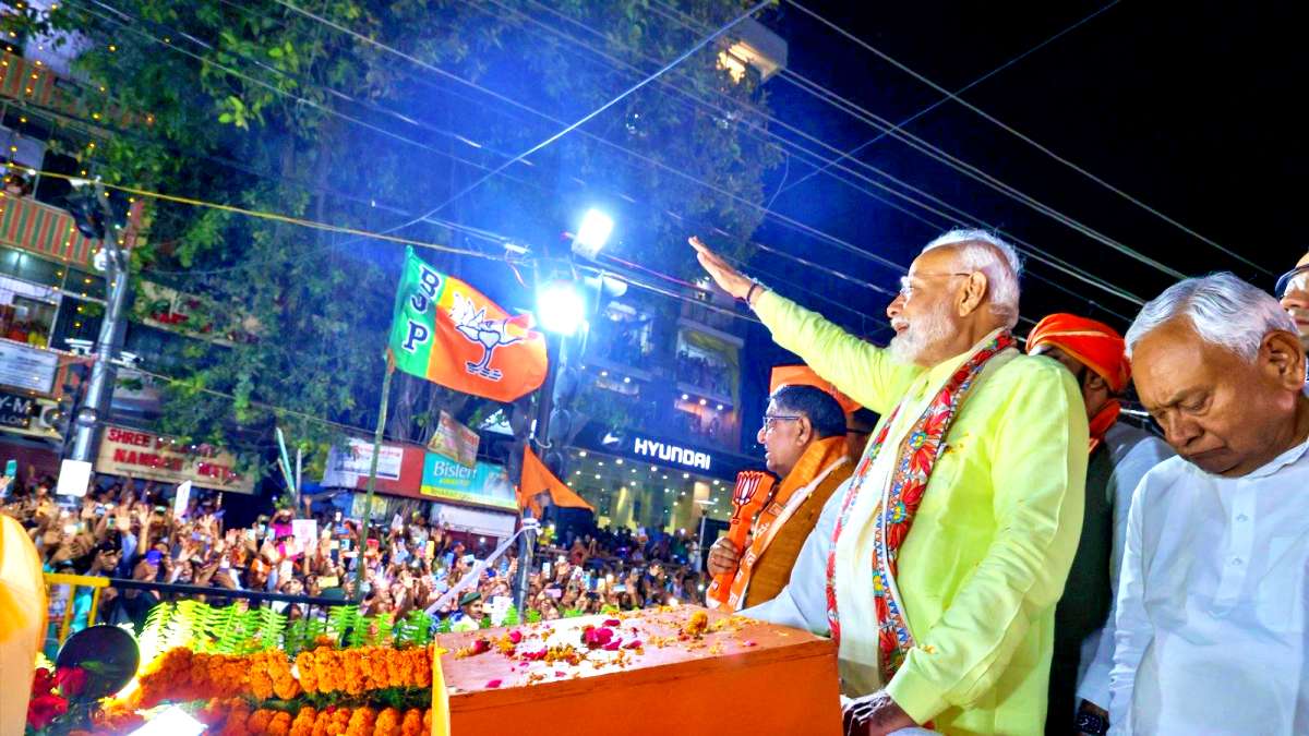 PM MODI PATNA ROAD SHOW