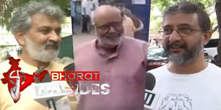 SS Rajamouli, Teja and MM Keeravani Join Tollywood Celebrities in Casting Votes