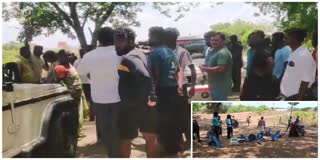 Police Attack on Telugu Desam Party Camp