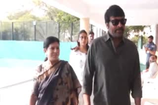 Chiranjeevi Konidela with family