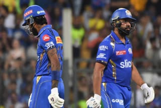 Hardik Pandya and Rohit Sharma