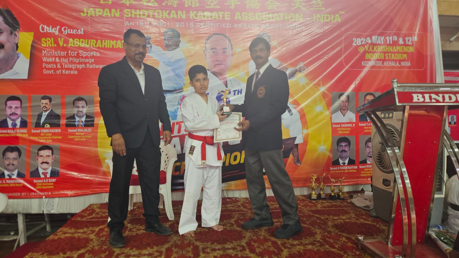 four youths from lakhimpur get medals at international karate Championship in kerala