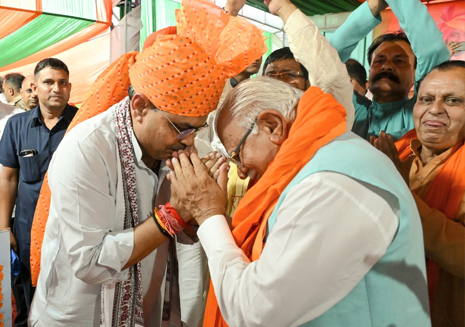 Rajasthan CM Bhajan lal sharma Attacks Congress INDI Alliance in Karnal of Haryana Lok sabha Election 2024