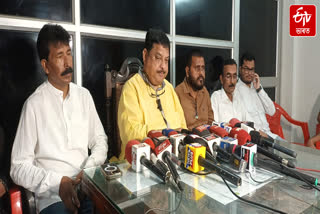 MP Rokibul Hussain addresses the press regarding the results of the panchayat election