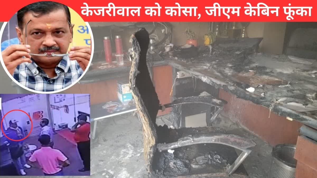 bareilly bank manager burns GM cabin after being suspended