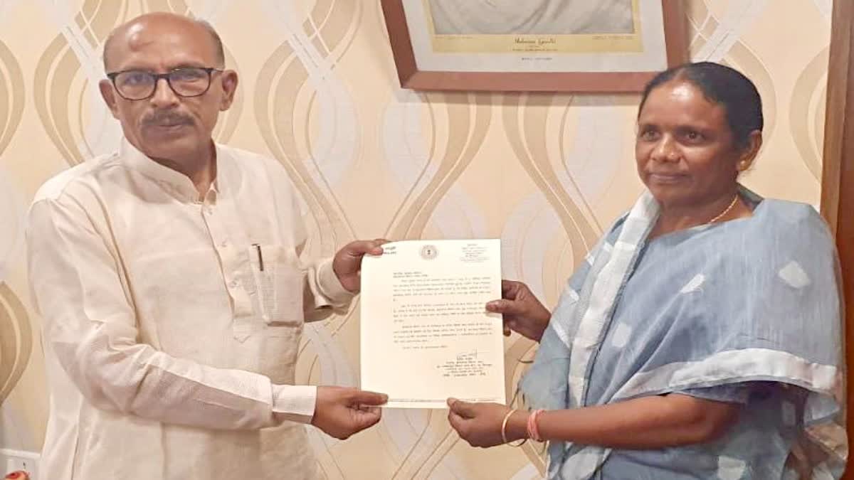 JOBA MANJHI GIVEN RESIGNATION