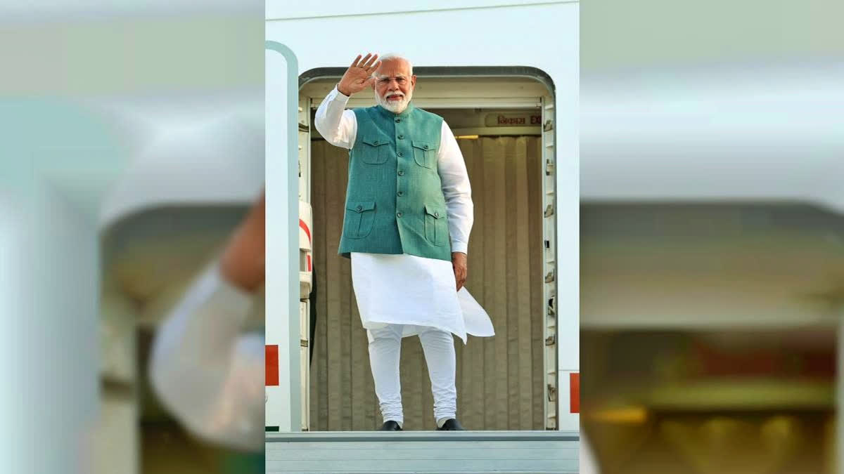 PM Modi Leaves For Italy For G7 Outreach Session