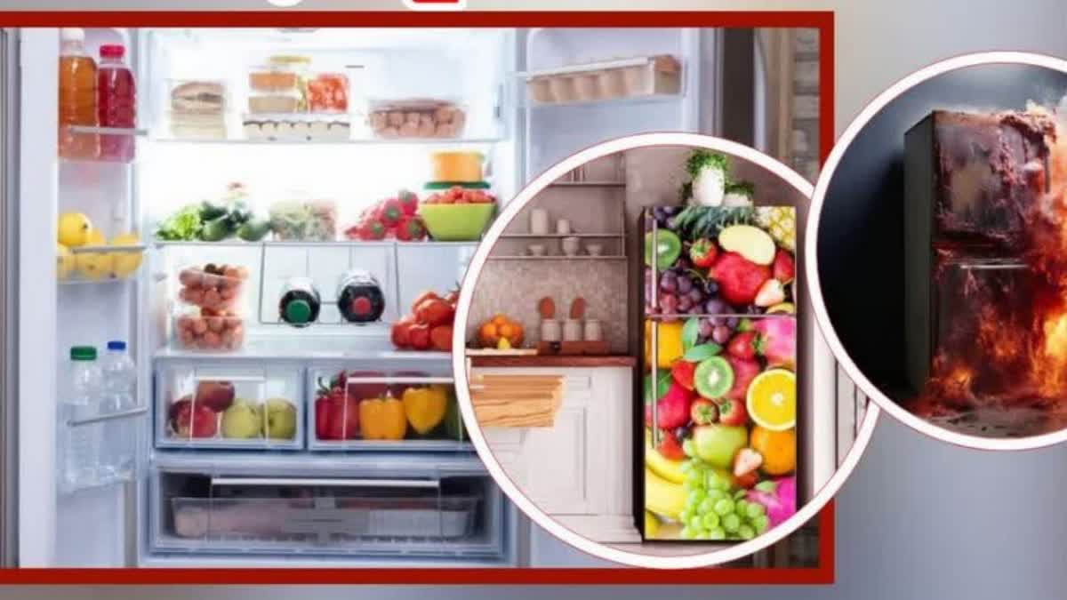 Fridge safety tips and how much gap should between the wall and the fridge full details in Kannada