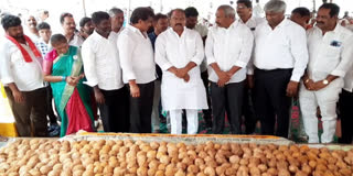 Janasena Leaders Visit Kodandarama Temple in Ippatam
