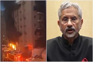 fire tragedy jaishankar speaks to kuwaiti foreign minister urges early repatriation of mortal remains of indians