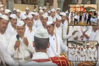 Gajanan Maharaj Palkhi leave for Pandharpur Wari watch video