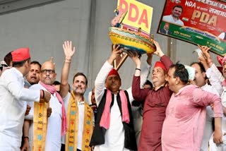 congress bike rally in varanasi