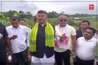 Pijush Hazarika visits Dibrugarh