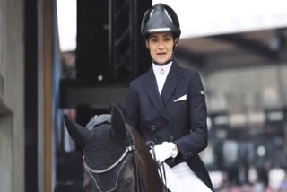 Veteran Shruti Vora has become the first Indian rider to win a three-star Grand Prix event, the Equestrian Federation of India (EFI) announced on Thursday.