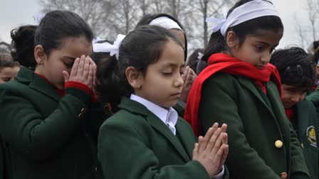 Morning Assemblies with National Anthem in Jammu Kashmir