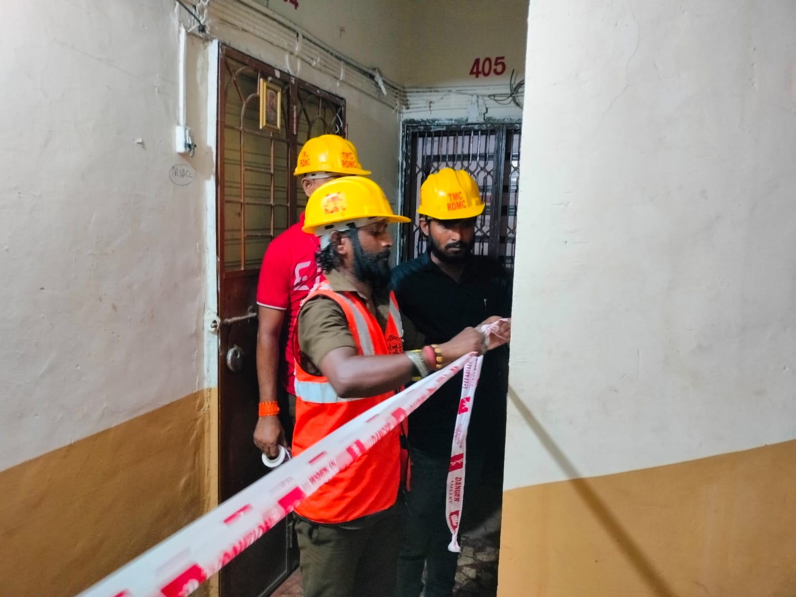 Building Slab Collapse In Thane