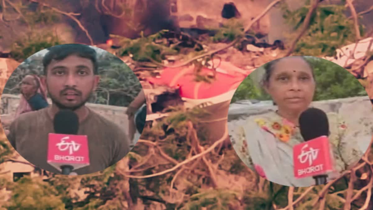 EYE WITNESSES ON CRASH