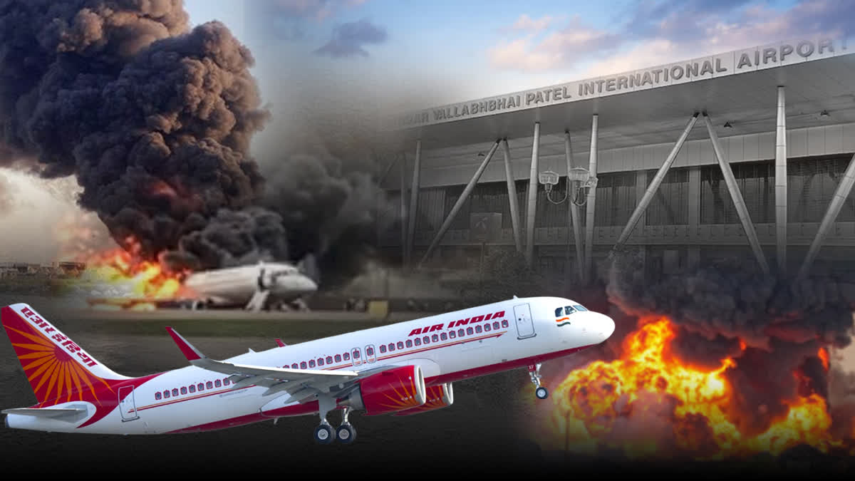 Ahmedabad Air India plane crash.