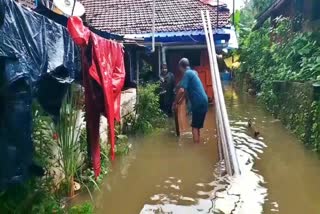 KARWAR  UTTARA KANNADA  ಮಳೆ  FLOOD  KARWAR CITY, RURAL AREAS FLOODED DUE TO CONTINUOUS RAIN IN UTTARA KANNADA