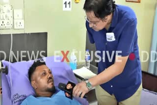 விபத்தில் சிக்கி உயிர் பிழைத்த விஸ்வாஸ் குமார்