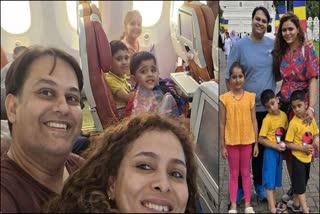 Dr. Prateek Joshi with his family