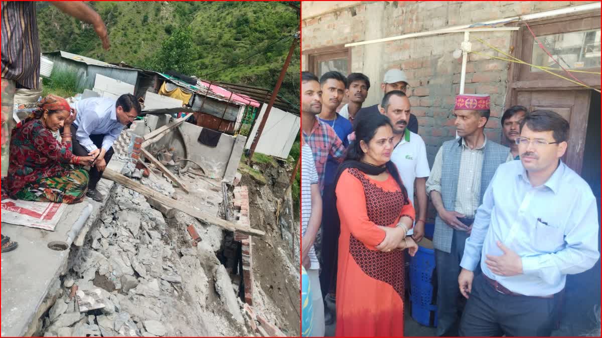 MLA Surender Shourie on Flood in Sainj Valley.