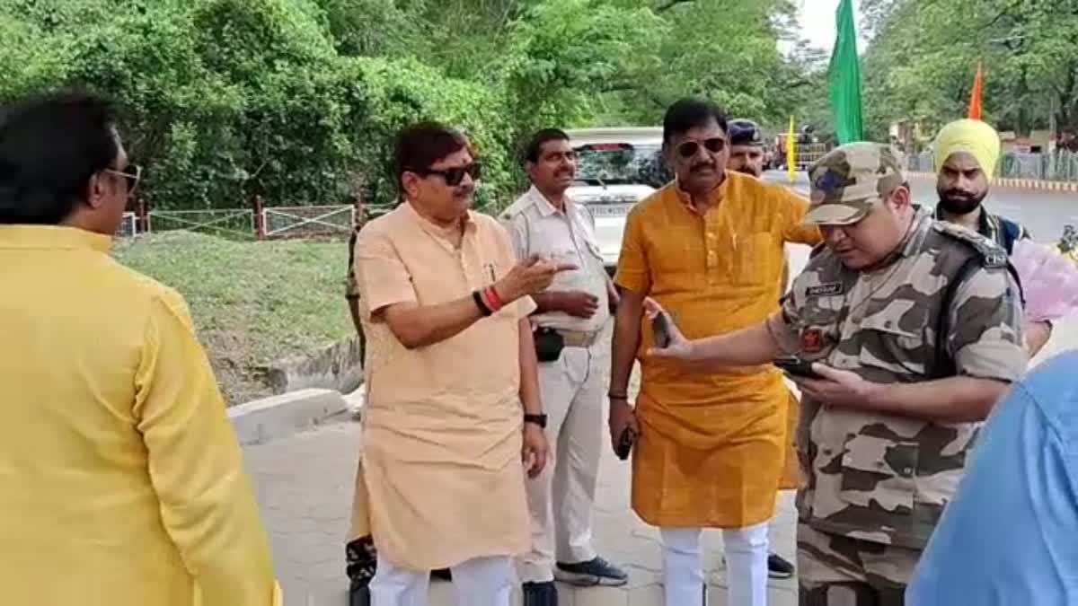 CISF shows indifference to BJP MLA