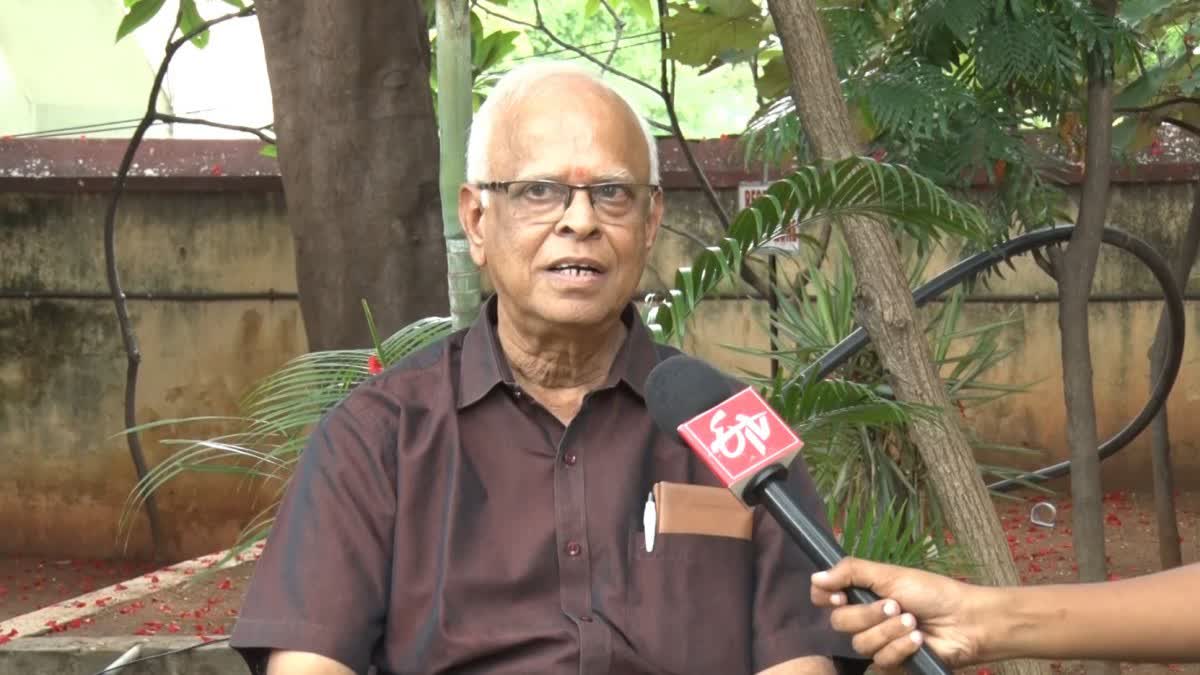 Retired Senior Scientist from ISRO Ramakrishna Nagri