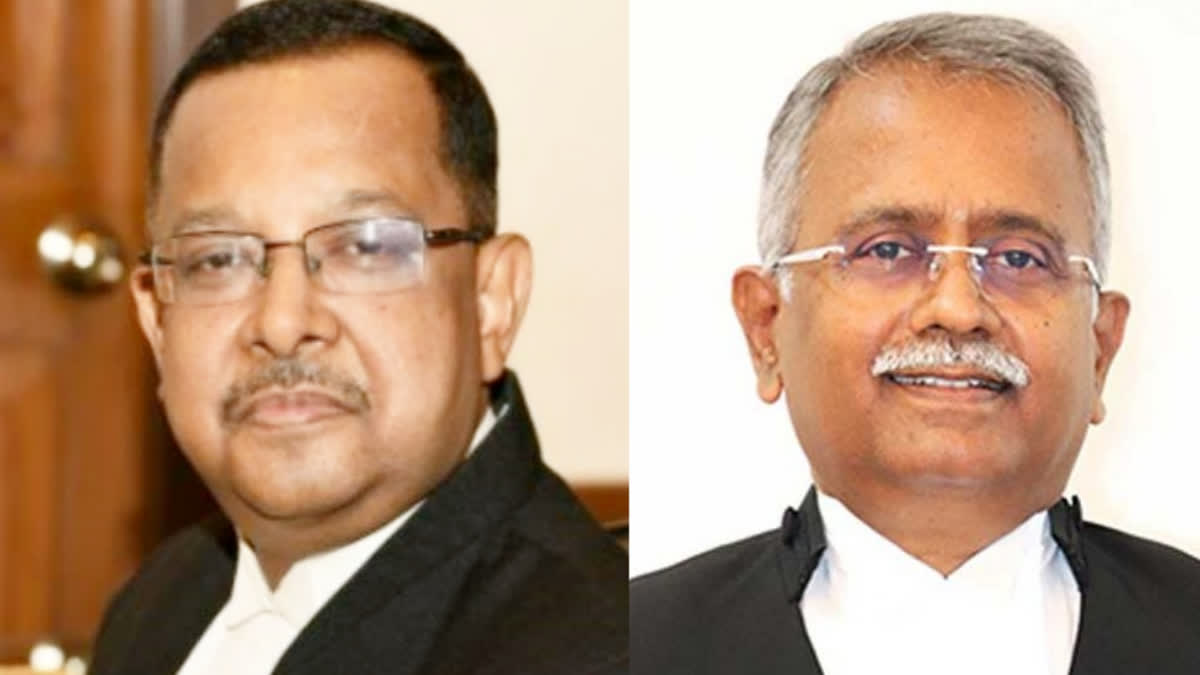 Justices Ujjal Bhuyan, S V Bhatti