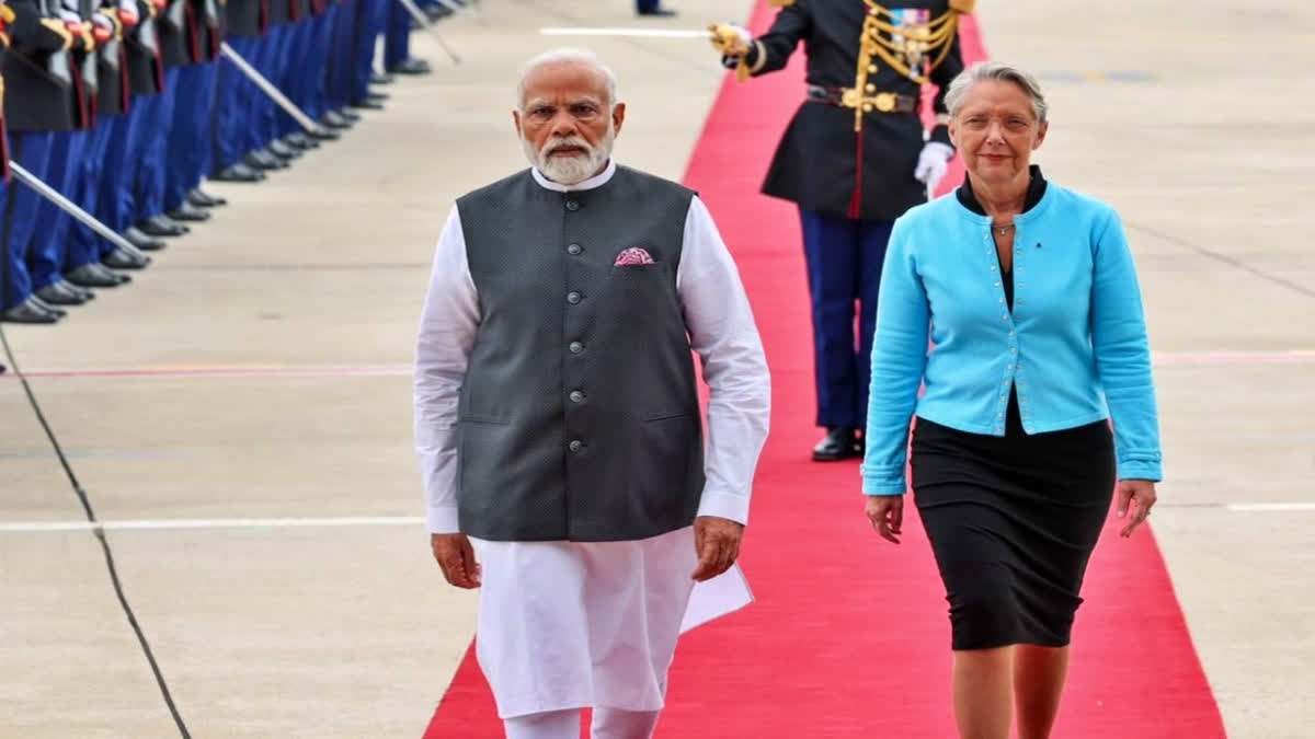 Prime Minister Narendra Modi France visit is significant in terms of changing global order as well as bilateral relations between the two nations, say experts as PM Modi on Thursday began his two-day visit to the country with "fruitful" meetings with his French counterpart Elisabeth Borne and Senate President Gerard Larcher.