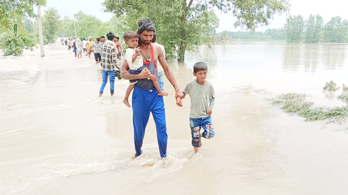 Flood In Panipat