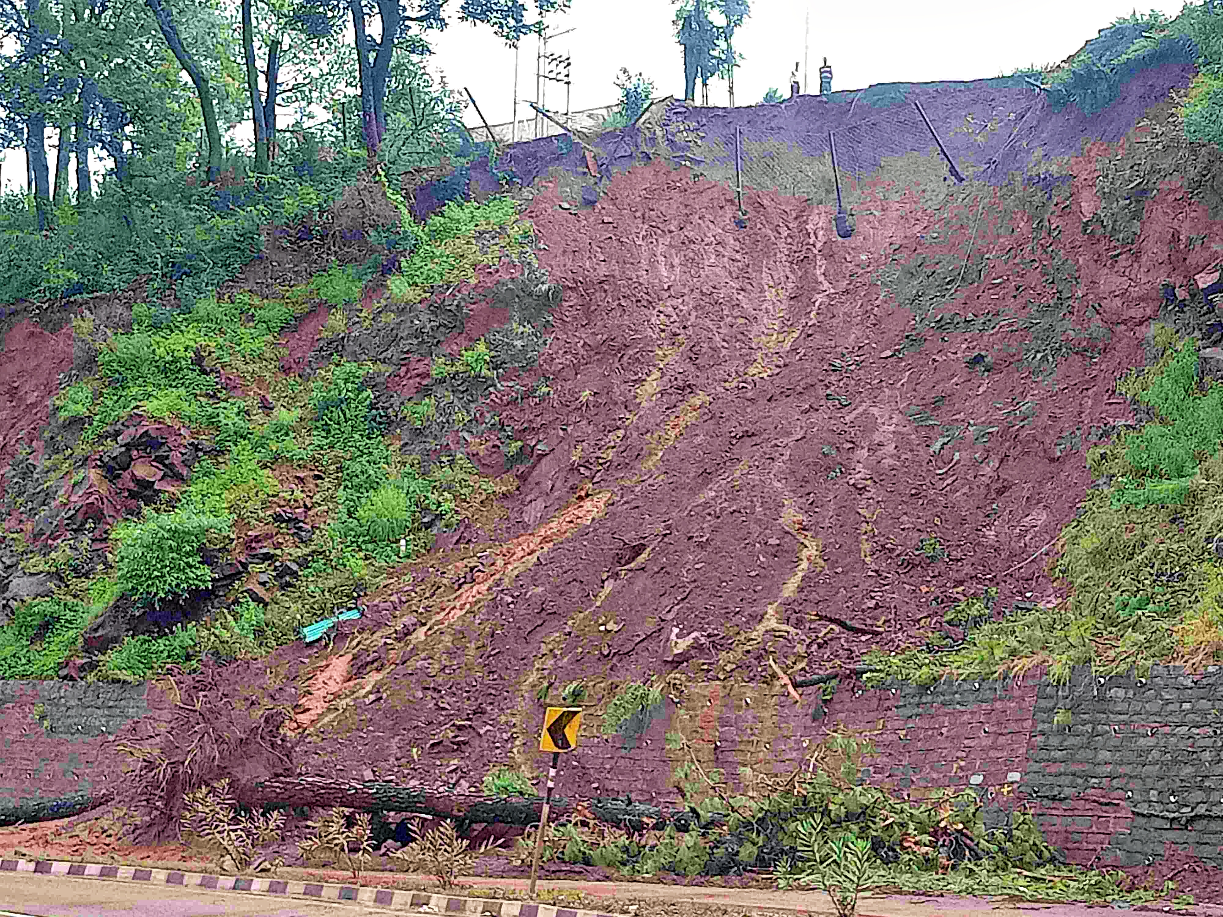 Kalka Shimla NH 5 Restored in Solan.