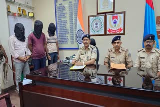 Three criminals arrested for kidnapping and looting vehicle in Ranchi