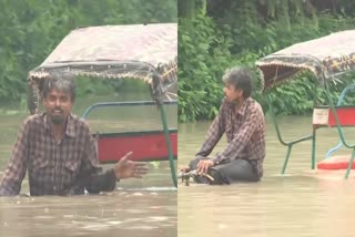 Delhi flood video