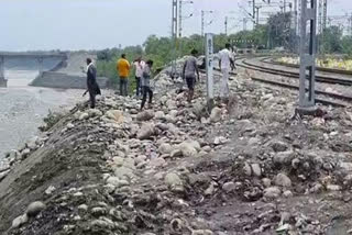 Shunting Line of Kathgodam Railway Station