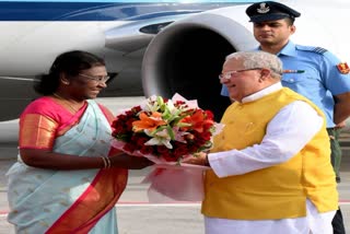 Governor Kalraj Mishra Welcomed at Jaipur Airport