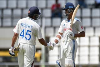 1st Test, Day 2: Jaiswal, Rohit slam fifties; take India to 146/0 at lunch against West Indies