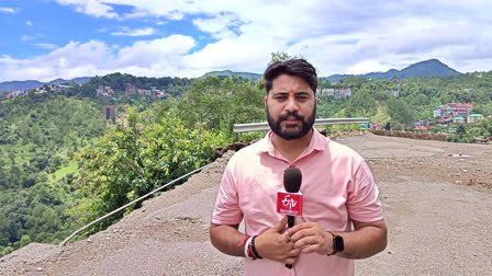 Landslide on Kalka Shimla NH