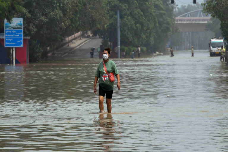 With Yamuna levels rising to a record high, several key areas in Delhi were flooded on Thursday. The Yamuna water level touched 208.53 metres at 10 am, breaking a 45-year-old record, officials said. As the Yamuna swelled, Kejriwal announced the closure of schools in inundated areas. The areas including Boat Club, Pandav Nagar, some parts of Gandhi Nagar, Bhajanpura were inundated with floodwaters. According to officials, locals in some areas showed reluctance in moving out even as water reached their homes. Delhi Chief Minister Arvind Kejriwal on Thursday said water supply may be affected in parts of the city with the shutting down of treatment plants at Wazirabad, Chandrawal and Okhla following rising levels of the Yamuna. Visuals of people wading through knee-deep waters and carrying their belongings in low-lying areas were seen.