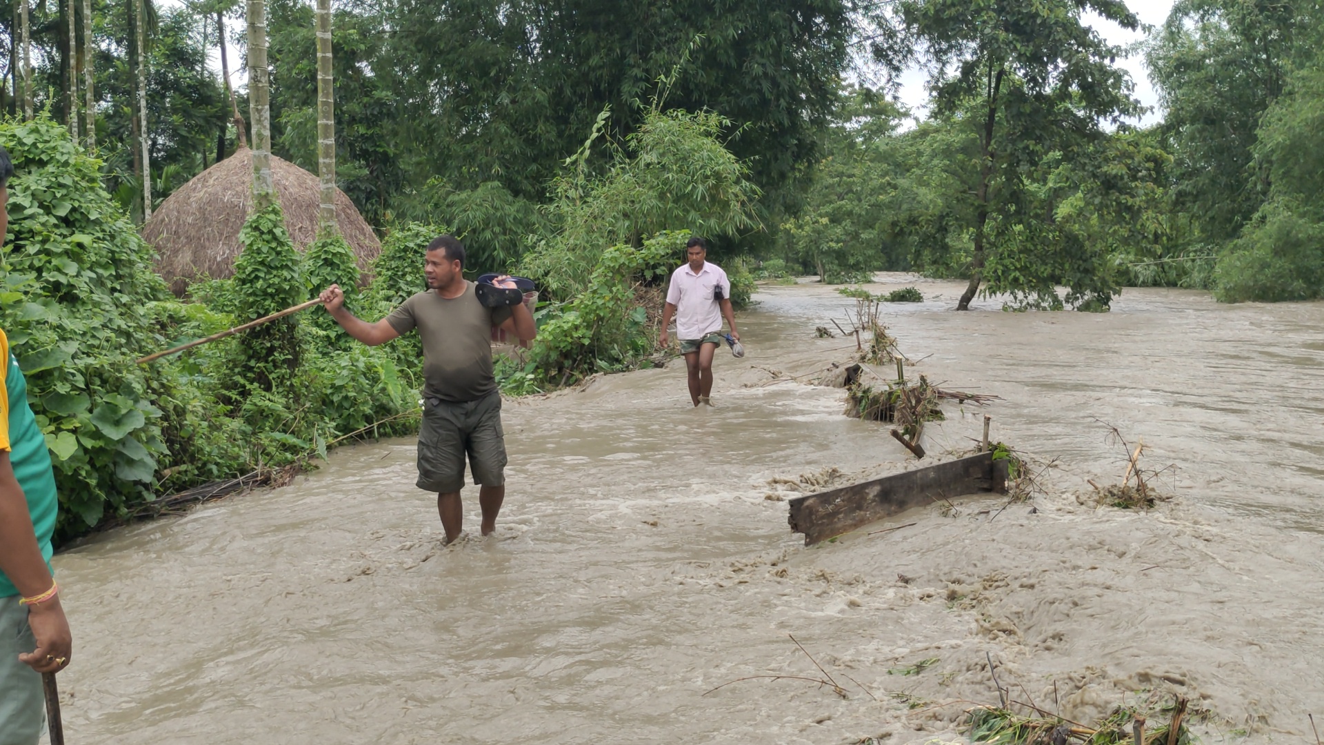 Chirang flood situation