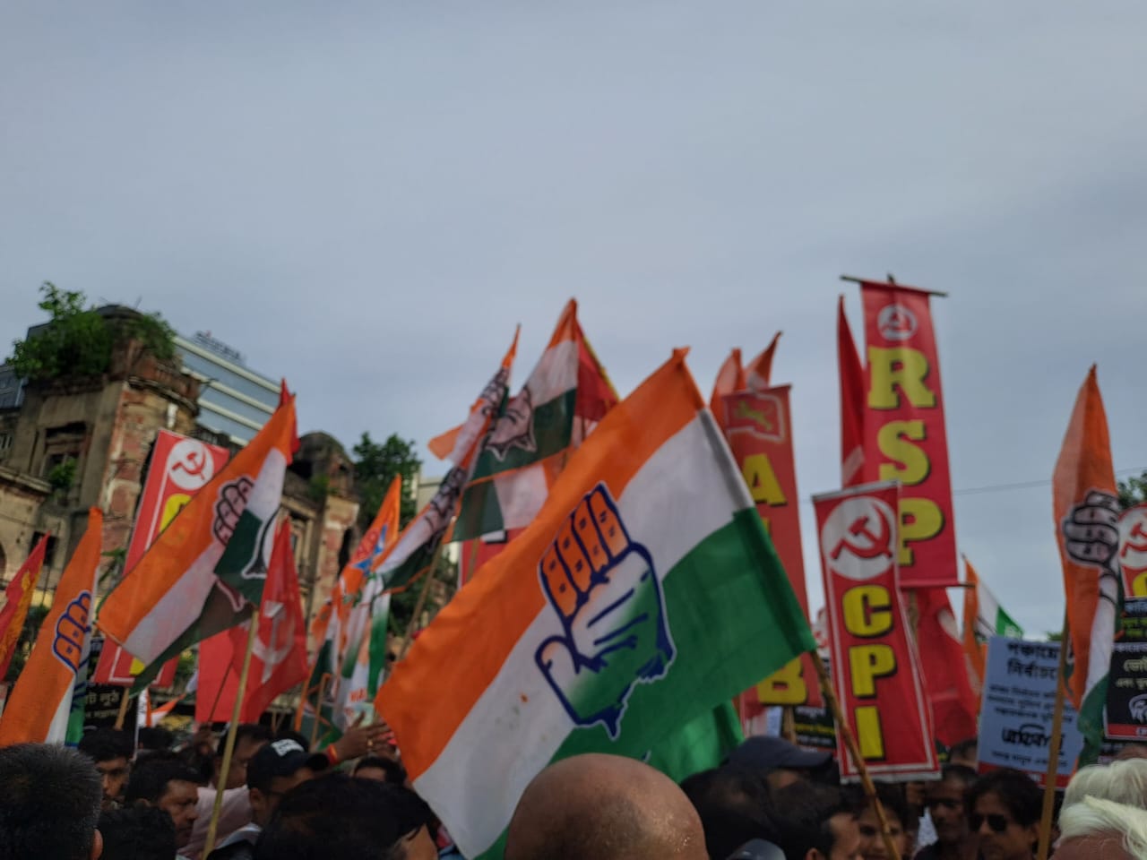 Left-Cong-ISF Rally