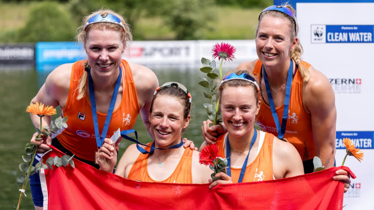 Dutch Rower  Marloes Oldenburg In Olympics