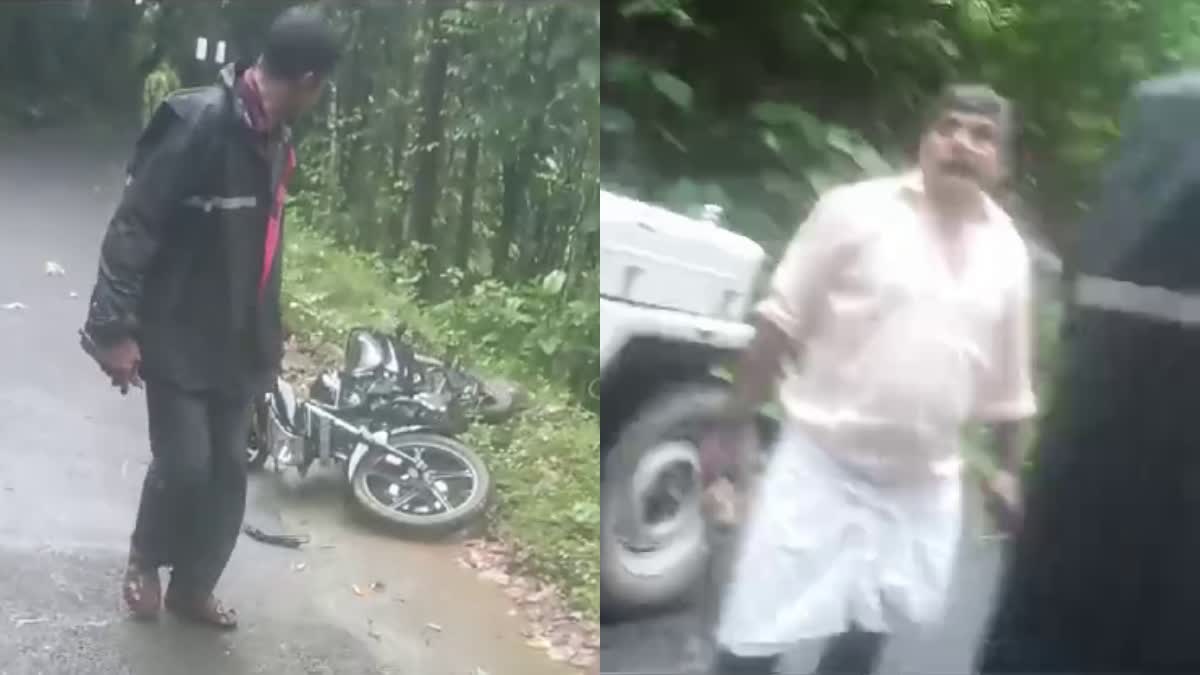 KSEB ATTACK  ATTACKED BY HITTING VEHICLE  MURDER ATTEMPT KSEB EMPLOYEES  കെഎസ്ഇബി ജീവനക്കാരെ ആക്രമിച്ചു