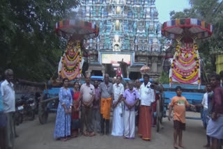 நாறும்பூ நாதர் கோயில் 63 நாயன்மார்கள் வீதியுலா