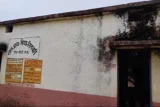 children clean school toilets