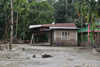 With seven more deaths, the total death toll in flood in Assam has mounted to 90 so far, as reported by the Assam State Disaster Management Authority (ASDMA).