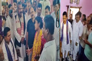 APCC president Bhupen borah and 8 Congress mla visit goalpara boat tragedy victims home