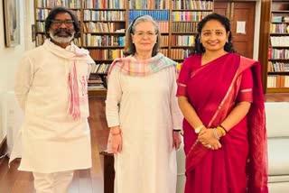 Jharkhand CM Hemant Soren met Sonia Gandhi in Delhi